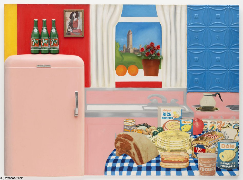 Wikioo.org - The Encyclopedia of Fine Arts - Painting, Artwork by Tom Wesselmann - Still life #30
