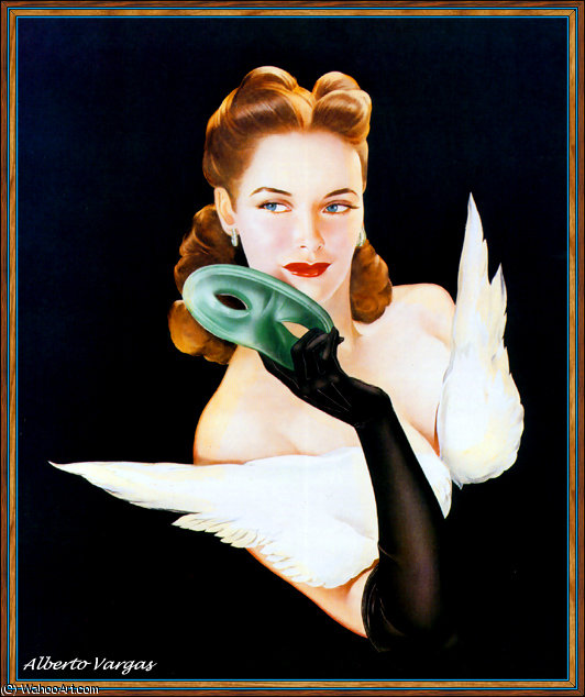 Wikioo.org - The Encyclopedia of Fine Arts - Painting, Artwork by Alberto Vargas - Untitled (897)