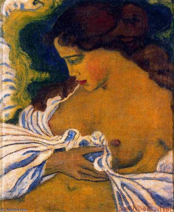 Wikioo.org - The Encyclopedia of Fine Arts - Painting, Artwork by Aristide Maillol - Untitled (107)