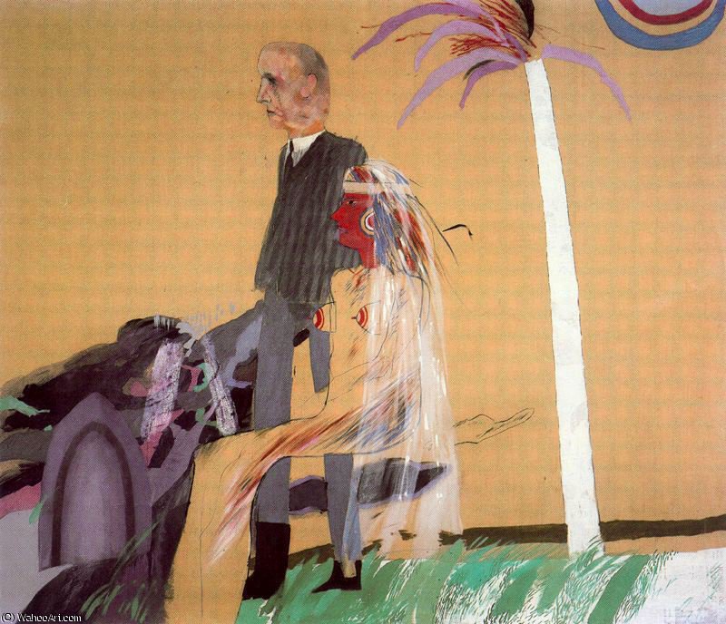 Wikioo.org - The Encyclopedia of Fine Arts - Painting, Artwork by David Hockney - Untitled (153)