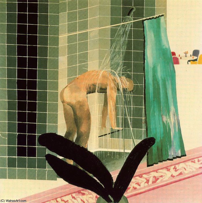 Wikioo.org - The Encyclopedia of Fine Arts - Painting, Artwork by David Hockney - Untitled (909)