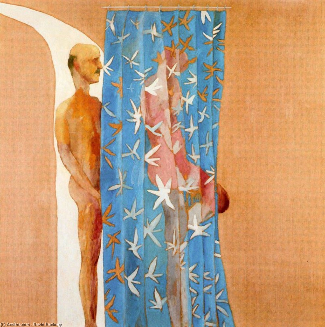 Wikioo.org – La Enciclopedia de las Bellas Artes - Pintura, Obras de arte de David Hockney - Sin título 389