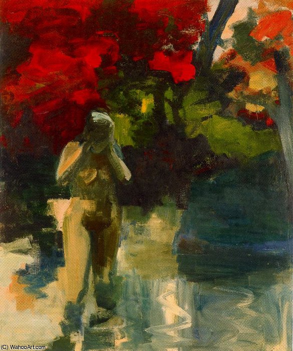 Wikioo.org - The Encyclopedia of Fine Arts - Painting, Artwork by Elmer Bischoff - Untitled (995)