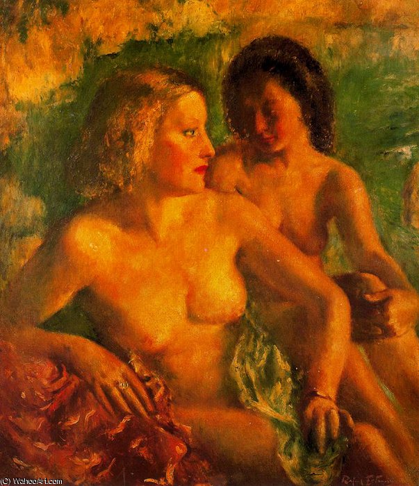 Wikioo.org – La Enciclopedia de las Bellas Artes - Pintura, Obras de arte de Rafael Estrany - sin título (708)