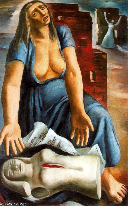 Wikioo.org – La Enciclopedia de las Bellas Artes - Pintura, Obras de arte de Raquel Forner - sin título (402)