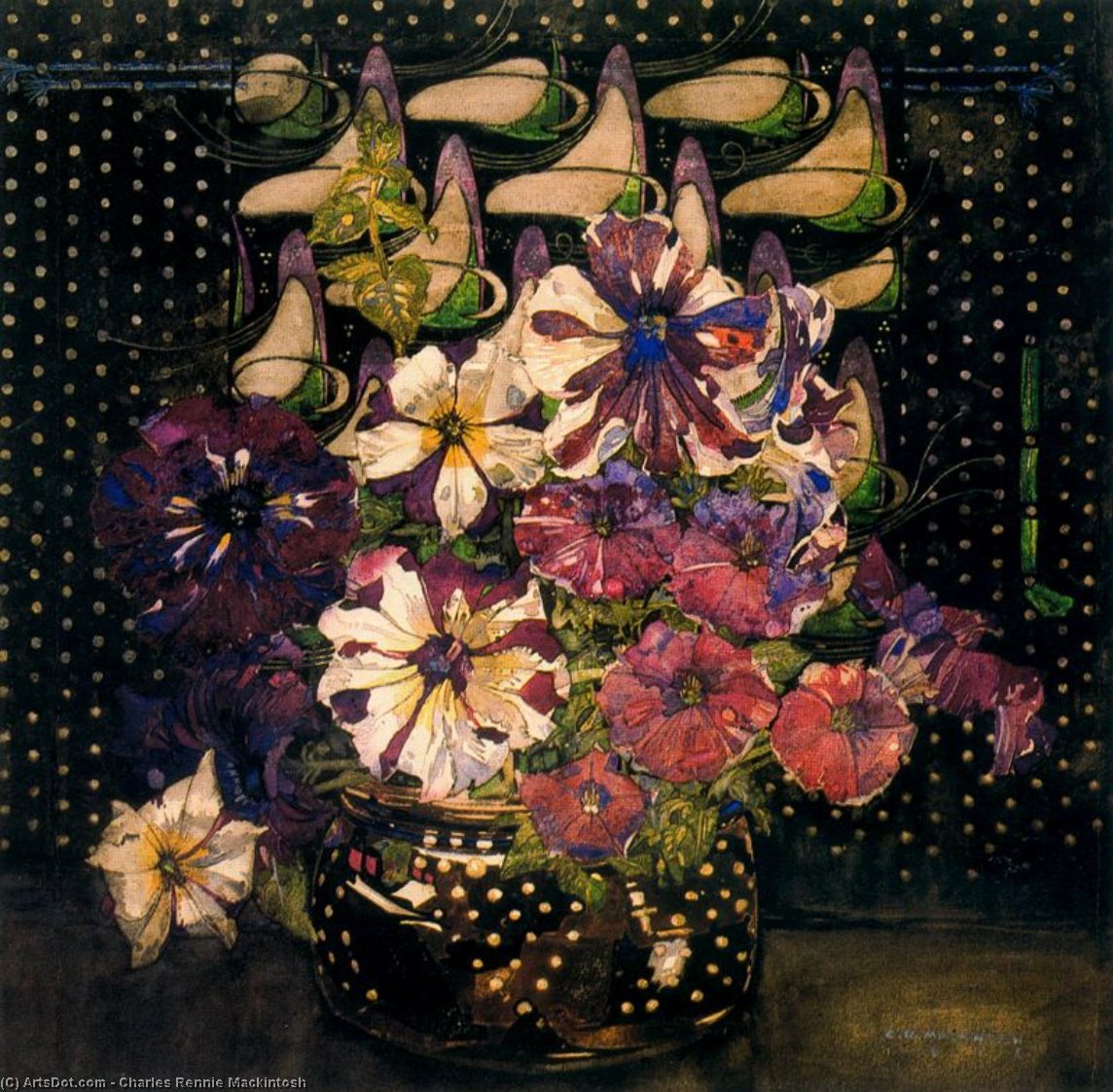 Wikioo.org - The Encyclopedia of Fine Arts - Painting, Artwork by Charles Rennie Mackintosh - Untitled (191)