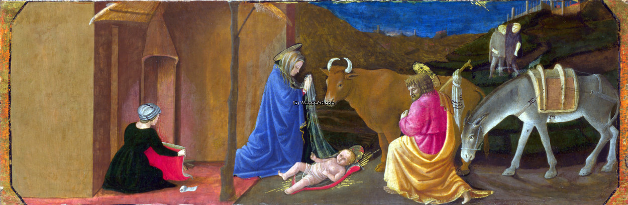 Wikioo.org - The Encyclopedia of Fine Arts - Painting, Artwork by Master Of The Castello Nativity - Untitled (585)