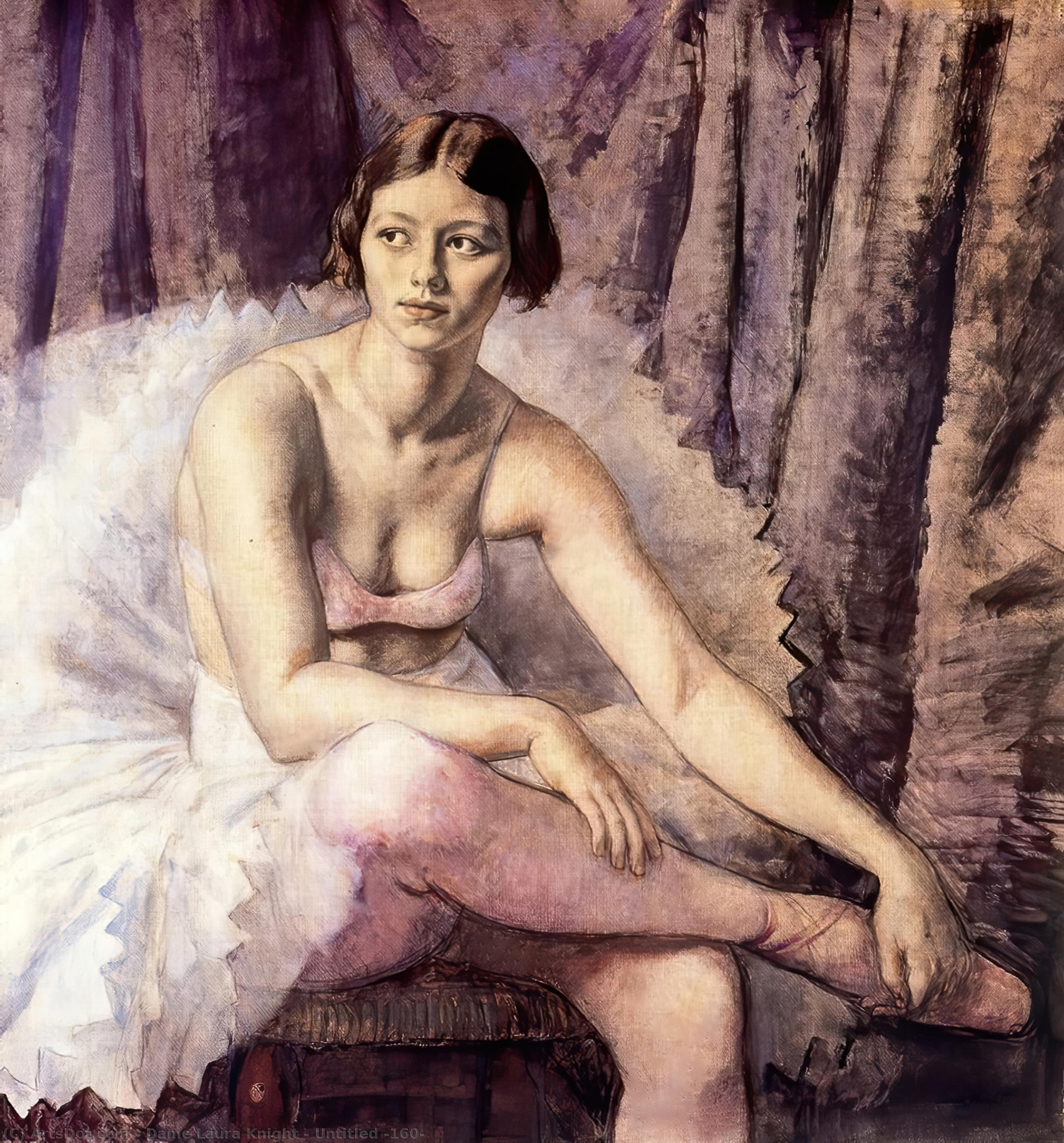 Wikioo.org – La Enciclopedia de las Bellas Artes - Pintura, Obras de arte de Dame Laura Knight - Sin título 160