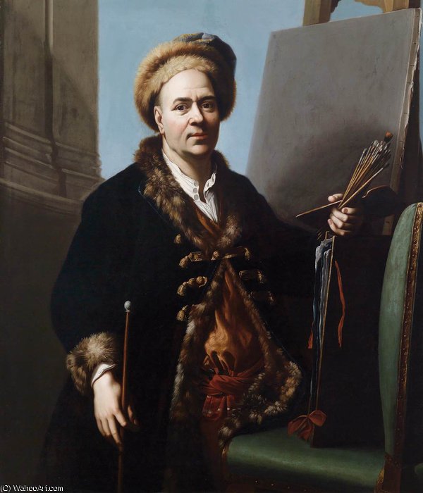Wikioo.org – L'Enciclopedia delle Belle Arti - Pittura, Opere di Jacques Van Schuppen - ritratto
