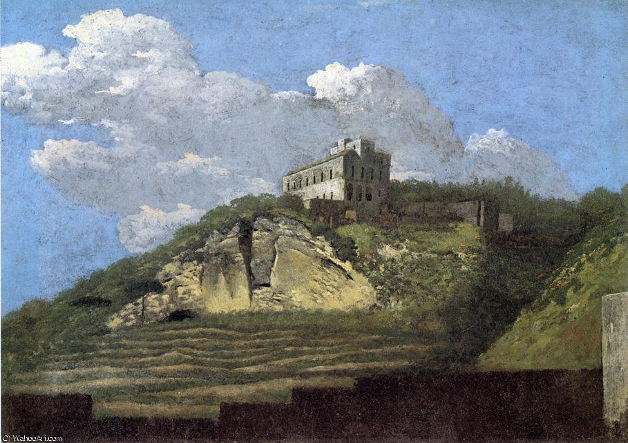 Wikioo.org - The Encyclopedia of Fine Arts - Painting, Artwork by Thomas Jones - Scene near Naples