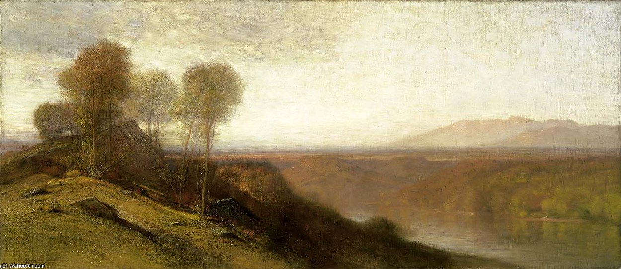 Wikioo.org - The Encyclopedia of Fine Arts - Painting, Artwork by Samuel Coleman Junior - Kanawha river valley