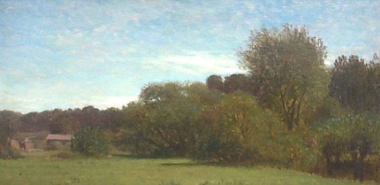 Wikoo.org - موسوعة الفنون الجميلة - اللوحة، العمل الفني Samuel Coleman Junior - New england landscape