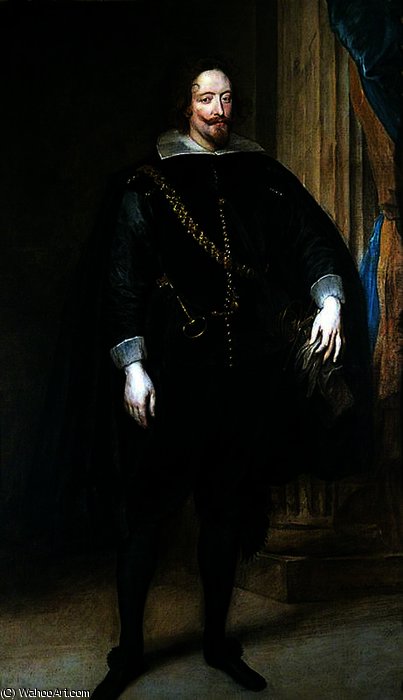 Wikioo.org - The Encyclopedia of Fine Arts - Painting, Artwork by Anthony Van Dyck - Albert de Ligne, Prince of Barbançon and Arenberg