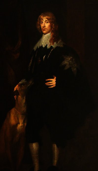 WikiOO.org - Encyclopedia of Fine Arts - Maleri, Artwork Anthony Van Dyck - James Stewart, 1st Duke of Richmond, 4th Duke of Lennox