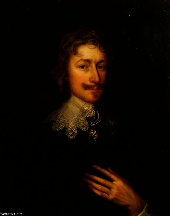 WikiOO.org - Encyclopedia of Fine Arts - Maleri, Artwork Anthony Van Dyck - James Stuart, 1st Duke of Richmond and 4th Duke of Lennox