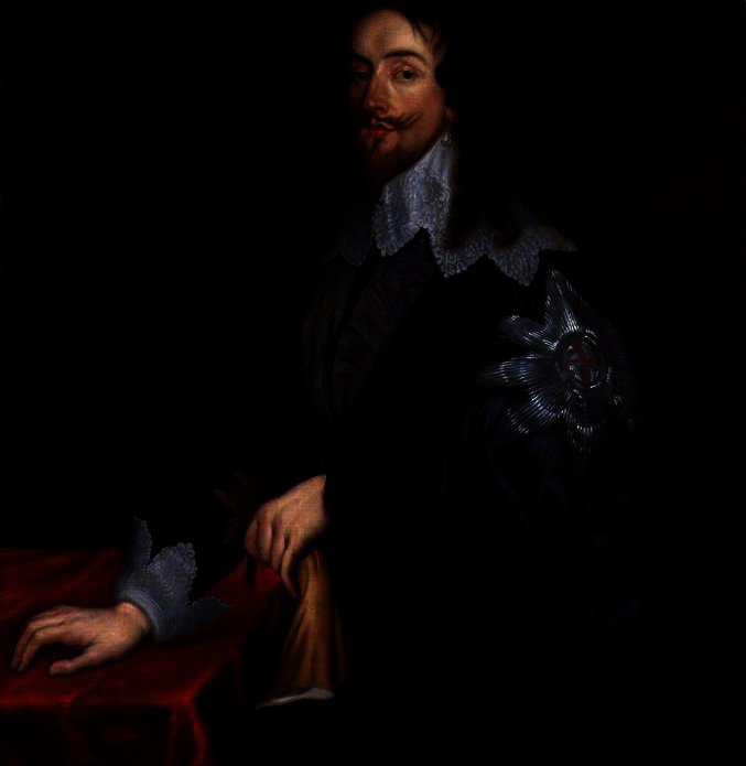 Wikioo.org - The Encyclopedia of Fine Arts - Painting, Artwork by Anthony Van Dyck - King charles i -