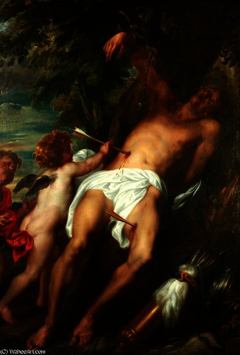 Wikioo.org - The Encyclopedia of Fine Arts - Painting, Artwork by Anthony Van Dyck - Saint sebastian