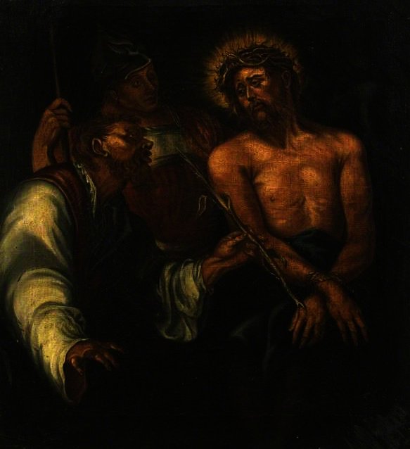 WikiOO.org - Enciclopédia das Belas Artes - Pintura, Arte por Anthony Van Dyck - The Mocking of Christ