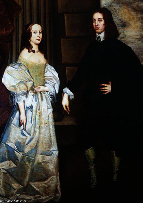 Wikioo.org - The Encyclopedia of Fine Arts - Painting, Artwork by Anthony Van Dyck - Young couple