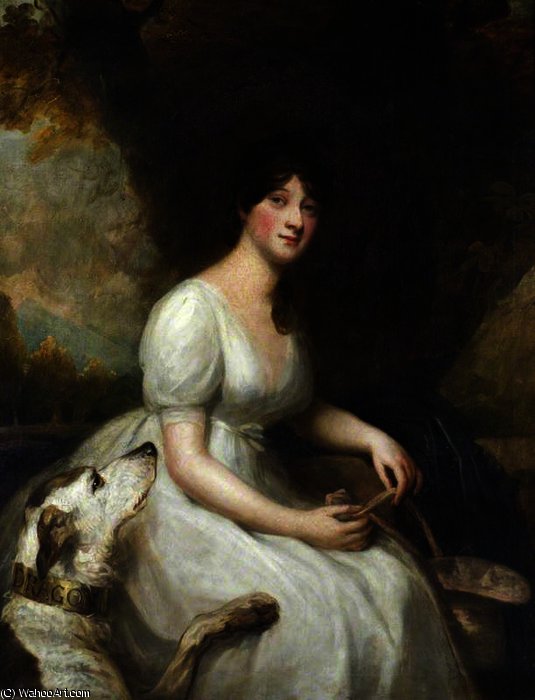 Wikioo.org - The Encyclopedia of Fine Arts - Painting, Artwork by George Romney - Anna maria hunt