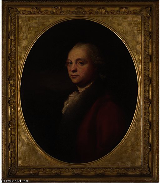 Wikioo.org - The Encyclopedia of Fine Arts - Painting, Artwork by George Romney - Portrait of john kenrick