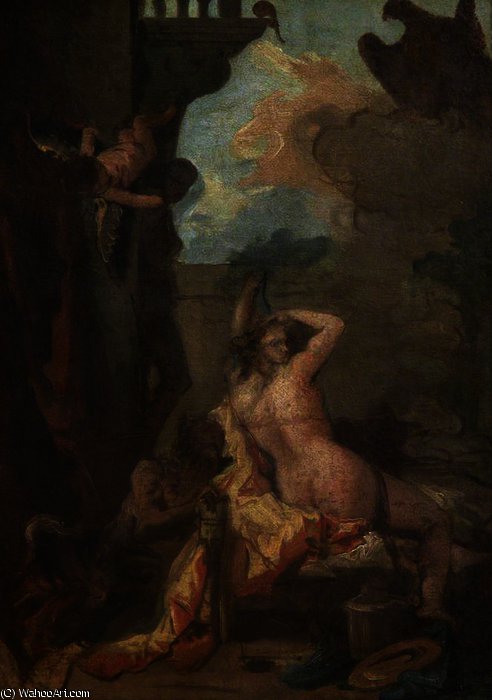 WikiOO.org - Encyclopedia of Fine Arts - Malba, Artwork Giovanni Battista Tiepolo - Toilet of Venus