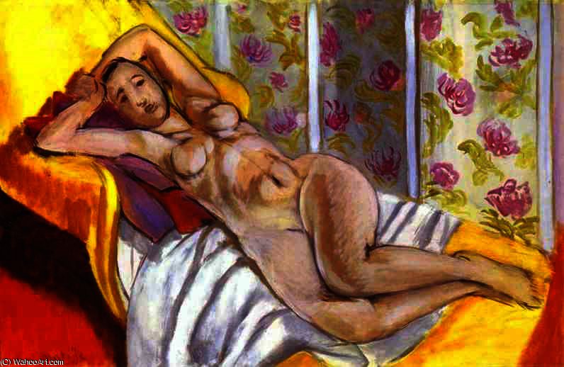Wikioo.org – La Enciclopedia de las Bellas Artes - Pintura, Obras de arte de Henri Matisse - Mentira desnuda