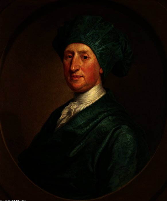 WikiOO.org - Encyclopedia of Fine Arts - Schilderen, Artwork John Smibert - Colonel George Douglas, Later 12th Earl of Morton