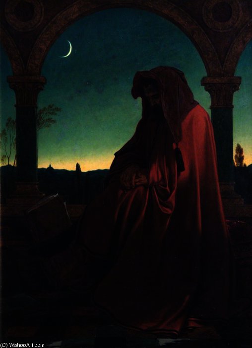 WikiOO.org - Encyclopedia of Fine Arts - Målning, konstverk Joseph Noel Paton - Michelangelo's dream