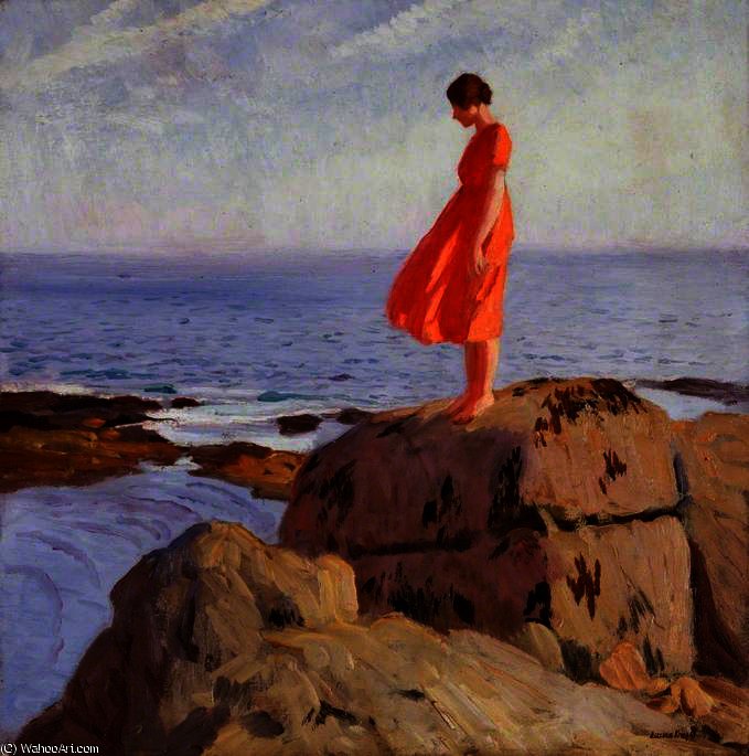 Wikioo.org - The Encyclopedia of Fine Arts - Painting, Artwork by Dame Laura Knight - A dark pool