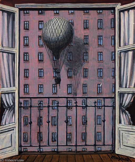 WikiOO.org - Encyclopedia of Fine Arts - Lukisan, Artwork Rene Magritte - Amateur shell