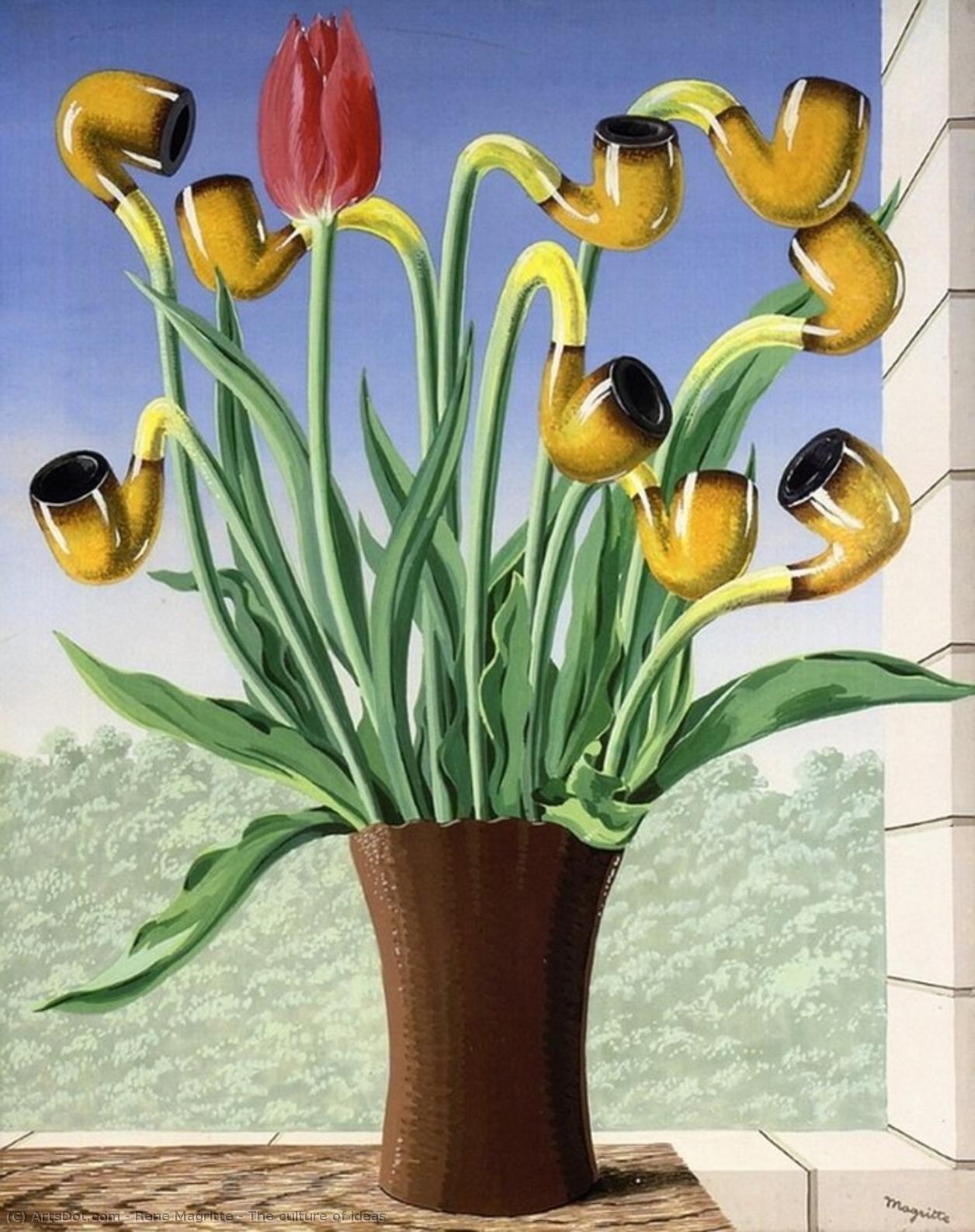 Wikioo.org - The Encyclopedia of Fine Arts - Painting, Artwork by Rene Magritte - The culture of ideas