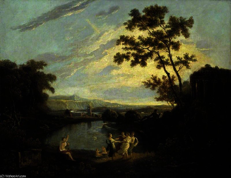 Wikioo.org - The Encyclopedia of Fine Arts - Painting, Artwork by Richard Wilson - Apollo and the Seasons