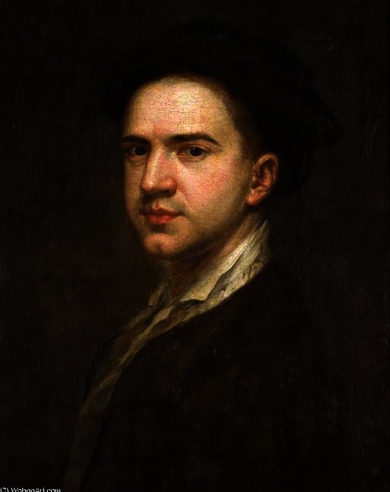WikiOO.org - Encyclopedia of Fine Arts - Maleri, Artwork Richard Wilson - Portrait of a Man