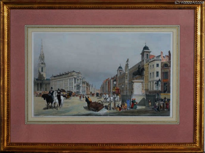 Wikioo.org - The Encyclopedia of Fine Arts - Painting, Artwork by Thomas Shotter Boys - Views of london
