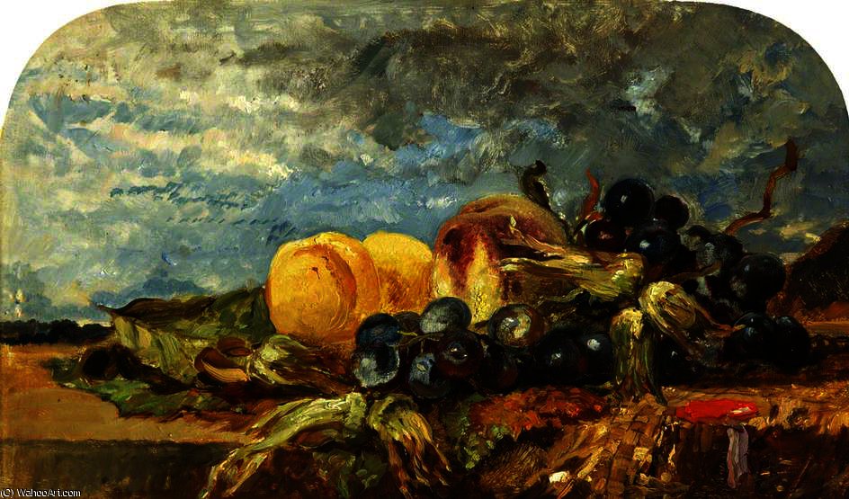 Wikioo.org - The Encyclopedia of Fine Arts - Painting, Artwork by William James Muller - Fruit piece