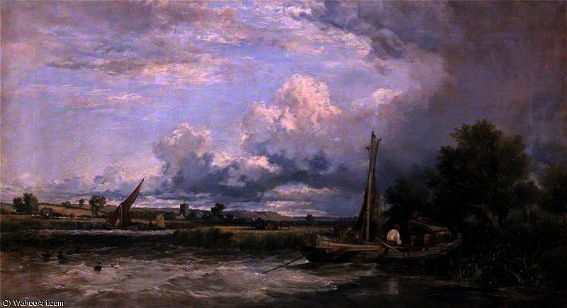 WikiOO.org - Encyclopedia of Fine Arts - Malba, Artwork William James Muller - Medway river