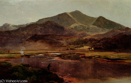 Wikioo.org - The Encyclopedia of Fine Arts - Painting, Artwork by Alfred Walter Williams - Lake windermere