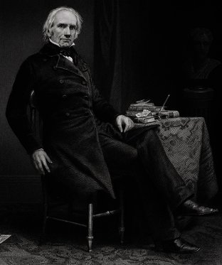 Wikioo.org - สารานุกรมวิจิตรศิลป์ - จิตรกรรม Alonzo Chappel - Portrait of Henry Clay