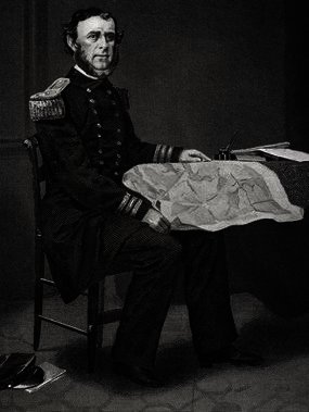 WikiOO.org - 백과 사전 - 회화, 삽화 Alonzo Chappel - Portrait of Samuel Francis Du Pont