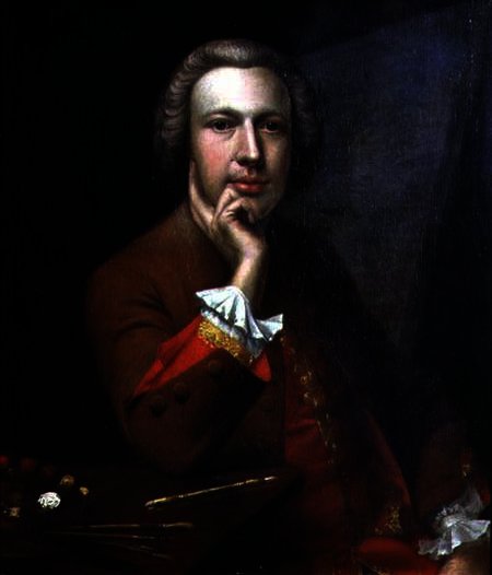 WikiOO.org - Encyclopedia of Fine Arts - Lukisan, Artwork Arthur William Devis - Self portrait hmp90734 hi