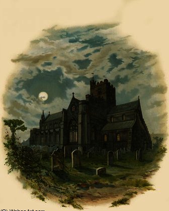Wikioo.org - The Encyclopedia of Fine Arts - Painting, Artwork by Arthur Wilde Parsons - Carlisle cathedral