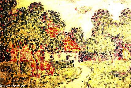 WikiOO.org - Енциклопедія образотворчого мистецтва - Живопис, Картини
 Charles Angrand - The little farm