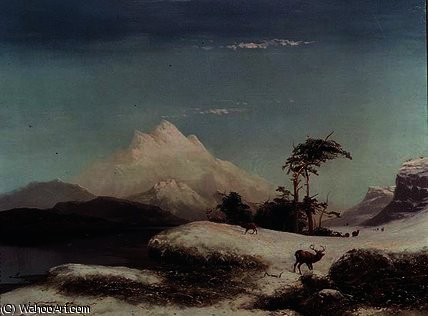 Wikioo.org – L'Enciclopedia delle Belle Arti - Pittura, Opere di Clarence Henry Roe - Highlands scozzesi