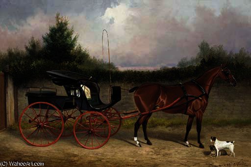 WikiOO.org - Encyclopedia of Fine Arts - Maalaus, taideteos Colin Graeme Roe - Shin-a-beg a bay horse