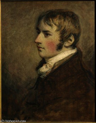 WikiOO.org - Encyclopedia of Fine Arts - Maľba, Artwork Daniel Gardner - Portrait of John Constable aged twenty