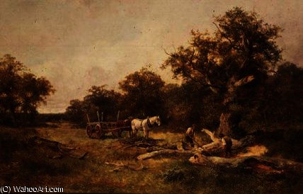 WikiOO.org - Enciclopedia of Fine Arts - Pictura, lucrări de artă David Bates - In the Forest of Dean