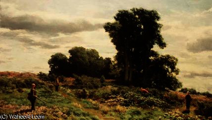 Wikioo.org - The Encyclopedia of Fine Arts - Painting, Artwork by David Farquharson - The Forest of Meiklour, Perthshire
