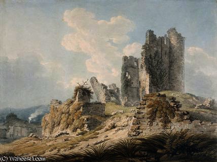WikiOO.org - Енциклопедія образотворчого мистецтва - Живопис, Картини
 Edward Dayes - Caerphilly castle,