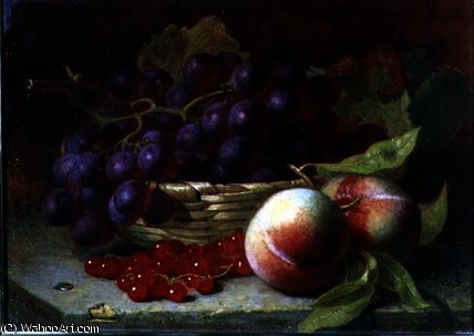WikiOO.org - Encyclopedia of Fine Arts - Maľba, Artwork Eloise Harriet Stannard - A still life of red currants